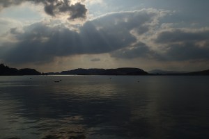 Picturesque seaside town in the west of Scotland.